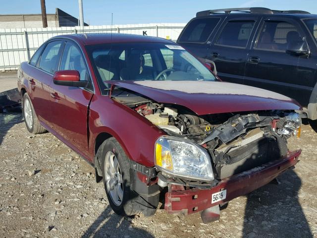 1MEHM40197G607456 - 2007 MERCURY MONTEGO LU MAROON photo 1