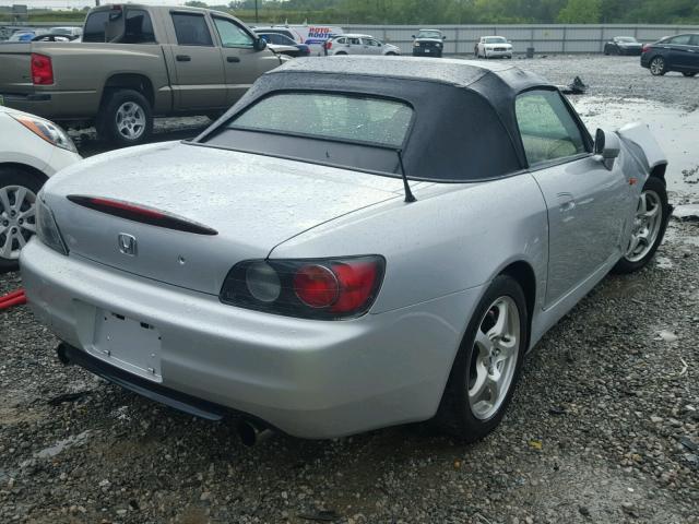 JHMAP11423T006942 - 2003 HONDA S2000 SILVER photo 4