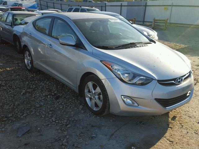 5NPDH4AE5DH423922 - 2013 HYUNDAI ELANTRA GL SILVER photo 1