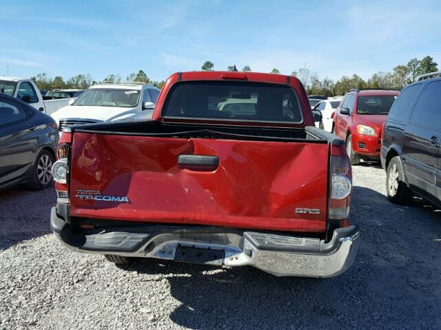 5TFTX4CN2EX046841 - 2014 TOYOTA TACOMA ACC RED photo 10