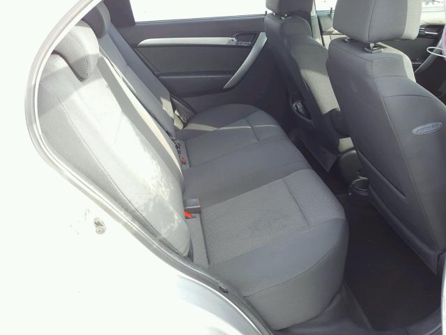 KL1TD5DE3BB162398 - 2011 CHEVROLET AVEO LS SILVER photo 6