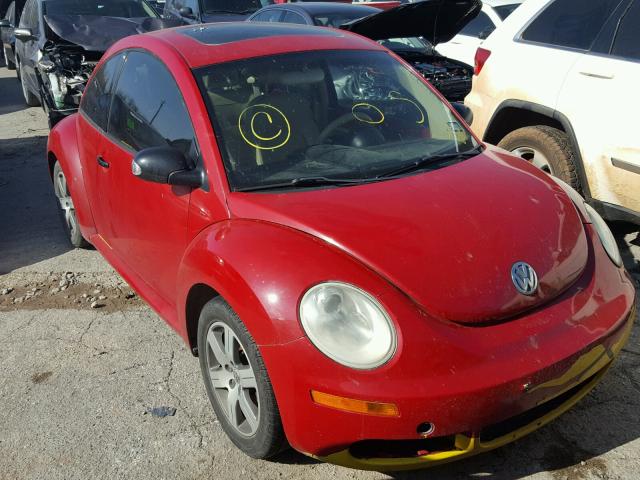 3VWRR31C56M420265 - 2006 VOLKSWAGEN NEW BEETLE RED photo 1