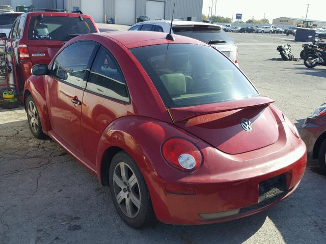 3VWRR31C56M420265 - 2006 VOLKSWAGEN NEW BEETLE RED photo 3