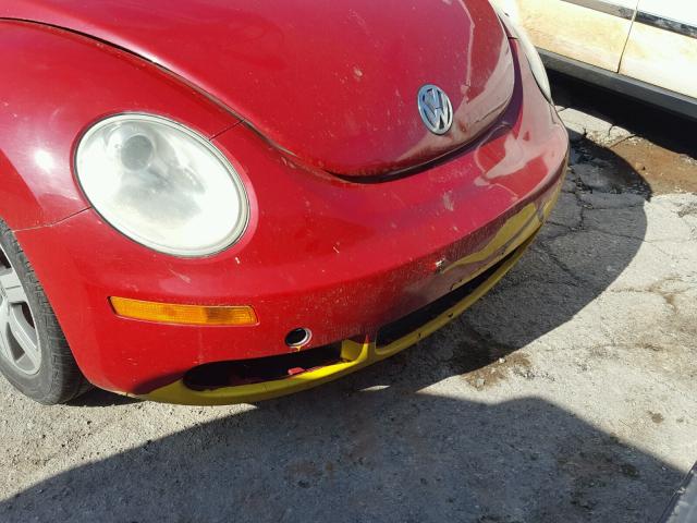 3VWRR31C56M420265 - 2006 VOLKSWAGEN NEW BEETLE 红色 照片 9