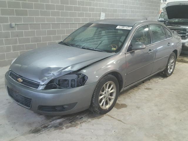 2G1WC581669186677 - 2006 CHEVROLET IMPALA LT GRAY photo 2