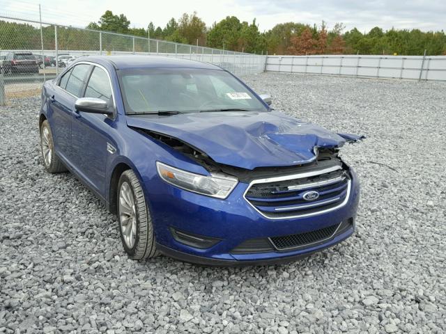 1FAHP2F89FG109022 - 2015 FORD TAURUS LIM BLUE photo 1