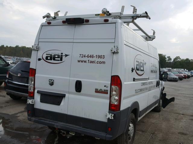 3C6TRVDG2GE114579 - 2016 RAM PROMASTER 白色 照片 4