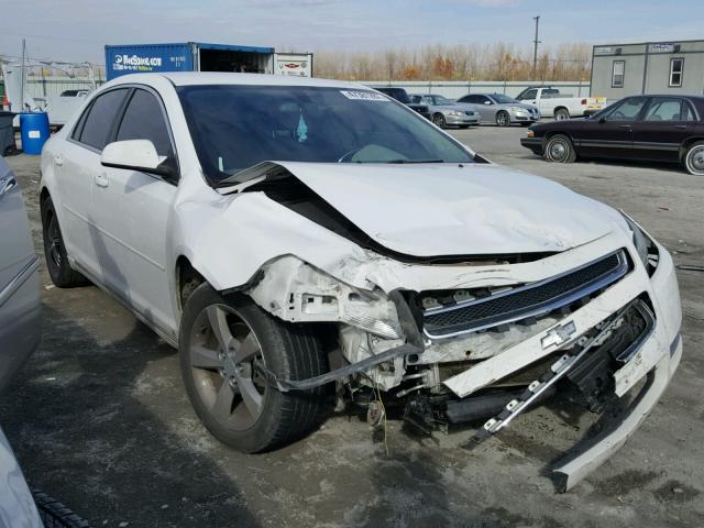 1G1ZC5EB9AF131036 - 2010 CHEVROLET MALIBU 1LT WHITE photo 1