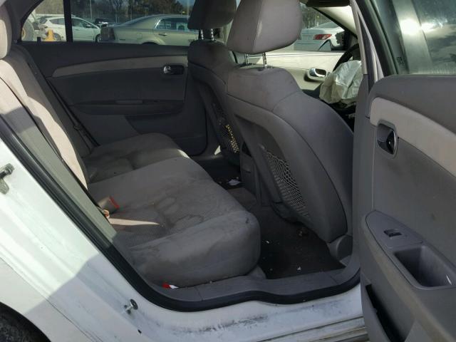 1G1ZC5EB9AF131036 - 2010 CHEVROLET MALIBU 1LT 白色 照片 6