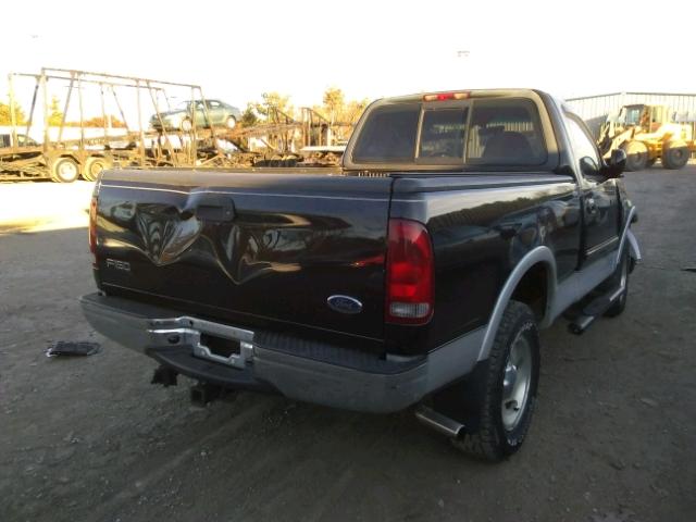 1FTRF18L51NB60597 - 2001 FORD F150 BLACK photo 4