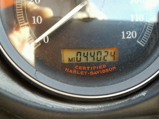 1HD1FCW105Y613943 - 2005 HARLEY-DAVIDSON FLHTCUI BLACK photo 8