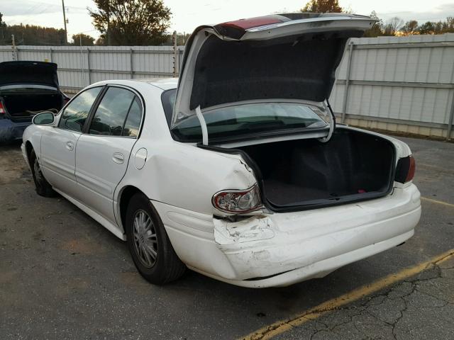 1G4HP52K95U210540 - 2005 BUICK LESABRE CU WHITE photo 3