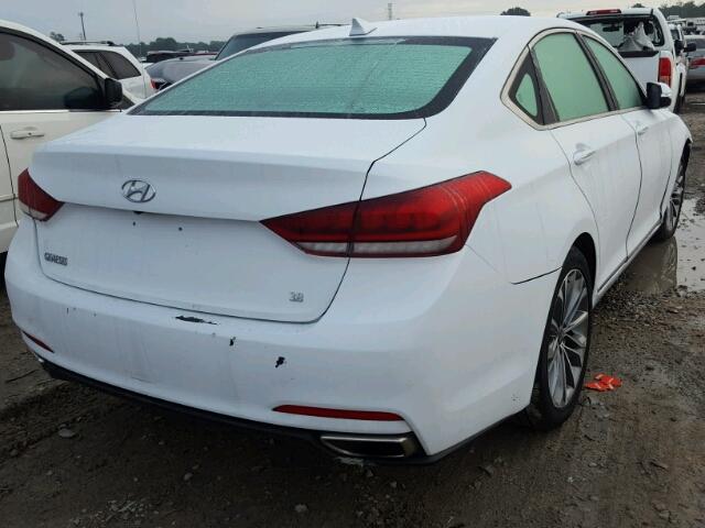 KMHGN4JE6GU119347 - 2016 HYUNDAI GENESIS 3. WHITE photo 4