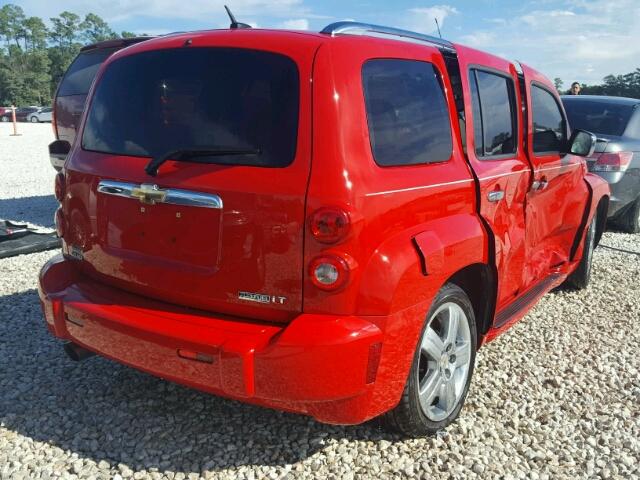 3GNCA53V09S580944 - 2009 CHEVROLET HHR LT RED photo 4