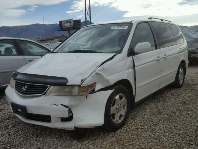 2HKRL1870YH622246 - 2000 HONDA ODYSSEY EX WHITE photo 2