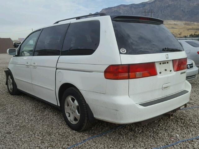 2HKRL1870YH622246 - 2000 HONDA ODYSSEY EX WHITE photo 3