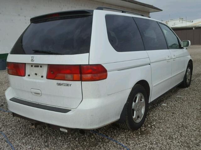 2HKRL1870YH622246 - 2000 HONDA ODYSSEY EX WHITE photo 4