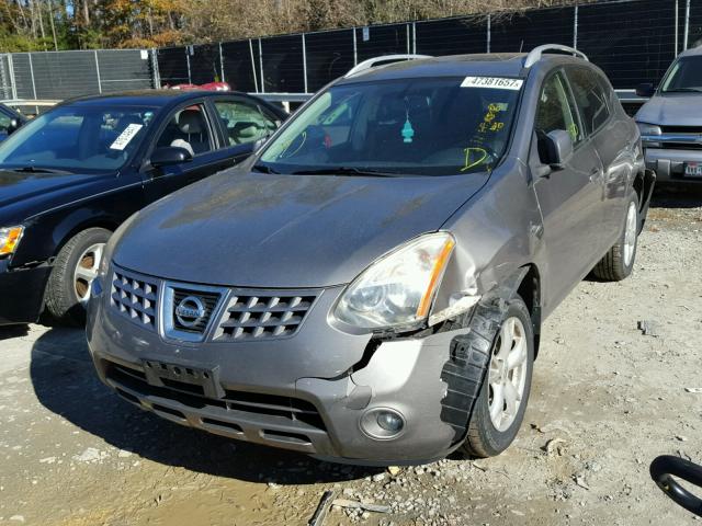 JN8AS58VX9W430273 - 2009 NISSAN ROGUE S TAN photo 2