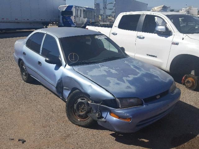 1Y1SK5265TZ041933 - 1996 GEO PRIZM BASE ლურჯი ფოტო 1