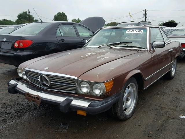 0704412042198 - 1977 MERCEDES-BENZ S 450 BROWN photo 2