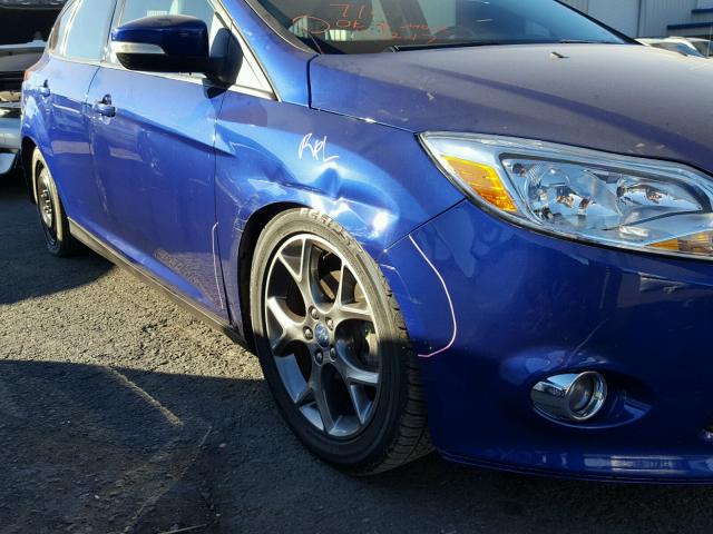 1FADP3K24DL178176 - 2013 FORD FOCUS SE BLUE photo 10