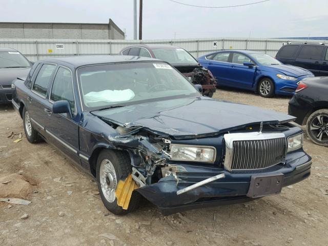 1LNLM81W9VY622281 - 1997 LINCOLN TOWN CAR E GREEN photo 1