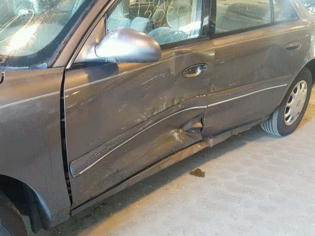 2G4WS52J921227410 - 2002 BUICK CENTURY CU GRAY photo 9