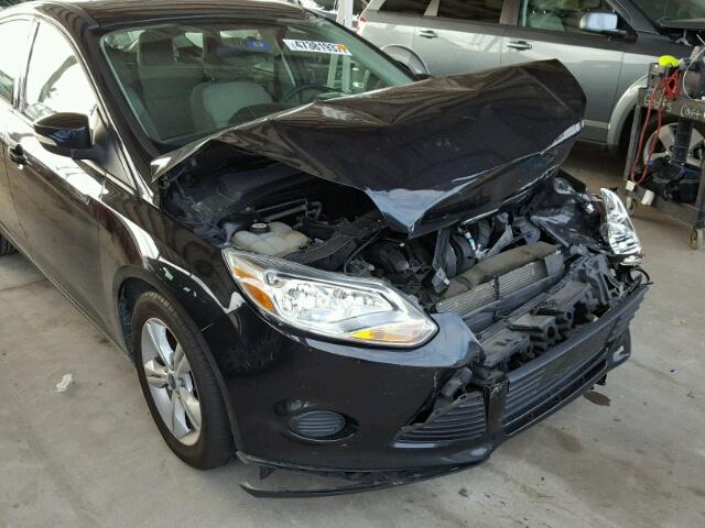 1FADP3K26DL189552 - 2013 FORD FOCUS SE BLACK photo 10