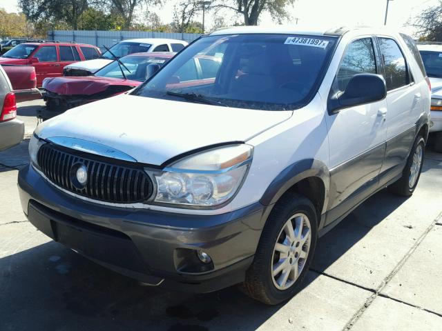 3G5DA03E25S563063 - 2005 BUICK RENDEZVOUS WHITE photo 2