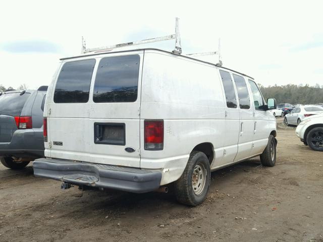 1FTRE14WX4HB46099 - 2004 FORD ECONOLINE WHITE photo 4