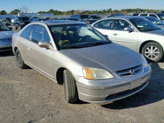 1HGEM22002L025874 - 2002 HONDA CIVIC EX GRAY photo 1
