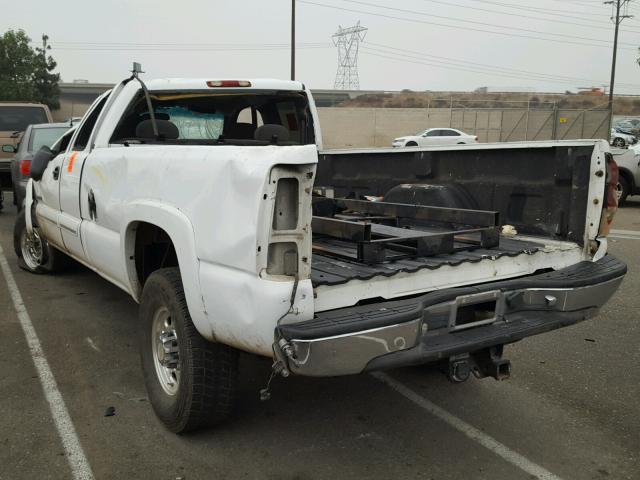 1GCHC29U94E359495 - 2004 CHEVROLET SILVERADO WHITE photo 3