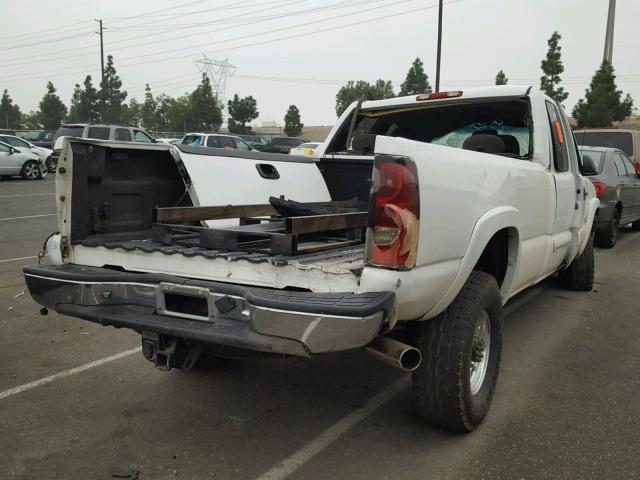 1GCHC29U94E359495 - 2004 CHEVROLET SILVERADO WHITE photo 4