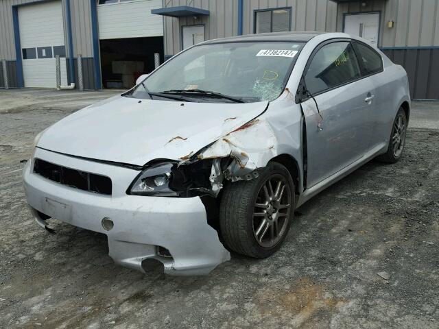 JTKDE167850031297 - 2005 TOYOTA SCION TC SILVER photo 2