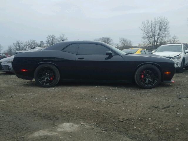 2C3CDZC96GH296801 - 2016 DODGE CHALLENGER BLACK photo 9