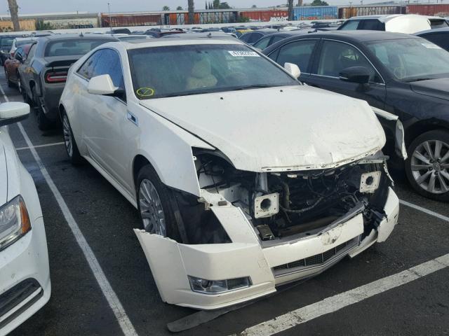 1G6DP1ED7B0160591 - 2011 CADILLAC CTS PREMIU WHITE photo 1