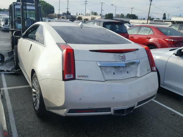 1G6DP1ED7B0160591 - 2011 CADILLAC CTS PREMIU WHITE photo 3