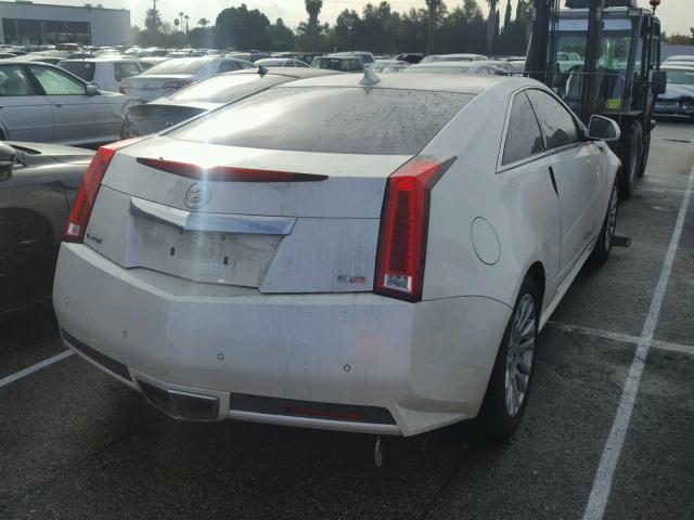 1G6DP1ED7B0160591 - 2011 CADILLAC CTS PREMIU WHITE photo 4