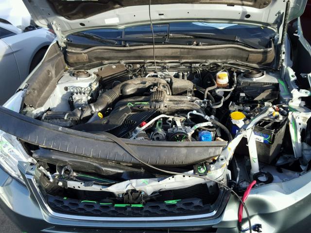 JF2SJABC5FH456798 - 2015 SUBARU FORESTER 2 GREEN photo 7