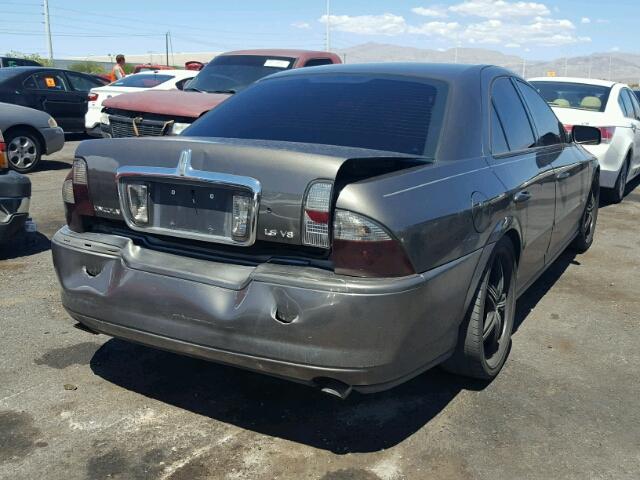 1LNHM87A14Y638510 - 2004 LINCOLN LS SILVER photo 4