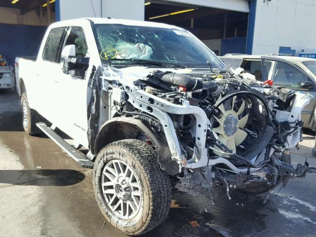 1FT7W2BTXHED26435 - 2017 FORD F250 SUPER WHITE photo 1