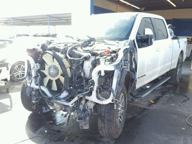 1FT7W2BTXHED26435 - 2017 FORD F250 SUPER WHITE photo 2