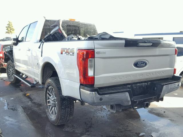 1FT7W2BTXHED26435 - 2017 FORD F250 SUPER WHITE photo 3