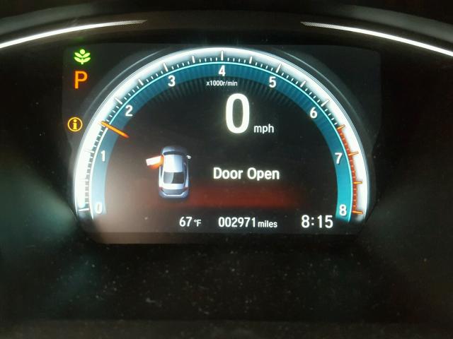 2HGFC1F74JH646071 - 2018 HONDA CIVIC EXL 银色 照片 8