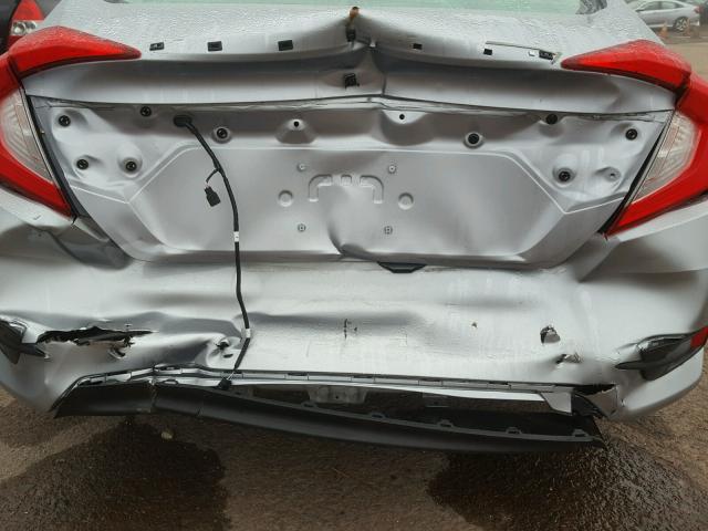2HGFC1F74JH646071 - 2018 HONDA CIVIC EXL 银色 照片 9