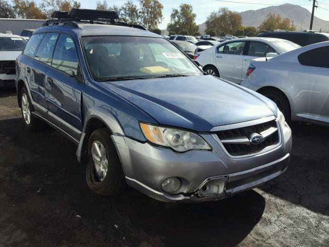 4S4BP61C997332812 - 2009 SUBARU OUTBACK 2. BLUE photo 1