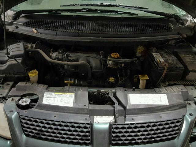 1D4GP24363B117586 - 2003 DODGE GRAND CARA GREEN photo 7