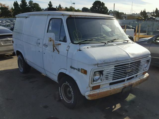 CGY154U180765 - 1974 CHEVROLET VAN WHITE photo 1