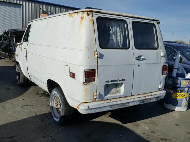 CGY154U180765 - 1974 CHEVROLET VAN WHITE photo 3