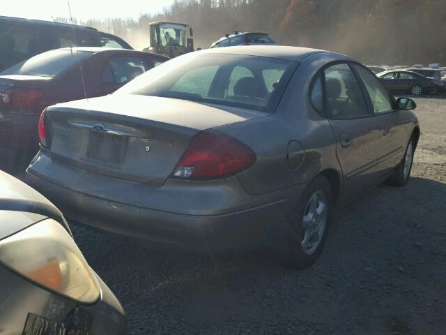 1FAFP53UX2A120361 - 2002 FORD TAURUS SE GRAY photo 4